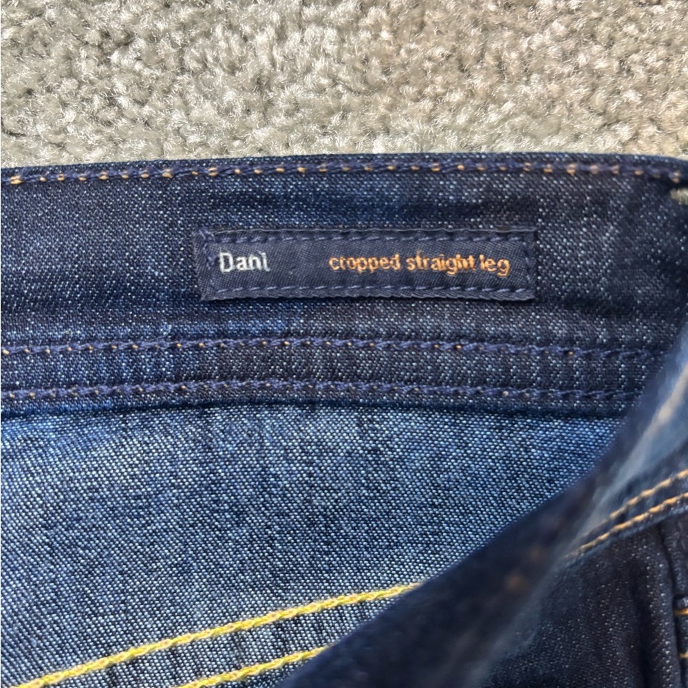 Citizens of Humanity Dani Straight Leg Jeans Women’s Size 24 Dark Wash Mid Rise - Picture 9 of 16